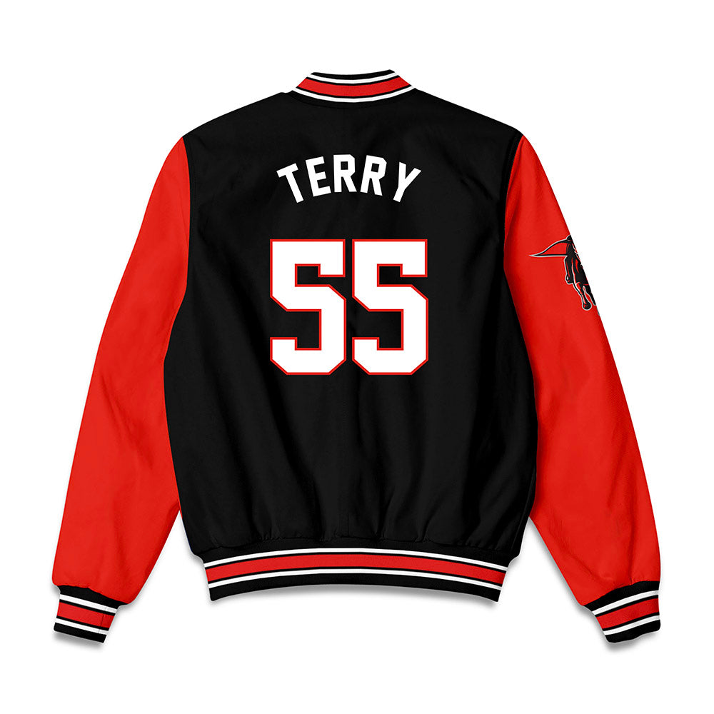 Texas Tech - NCAA Softball : Kaitlyn Terry - Bomber Jacket-1