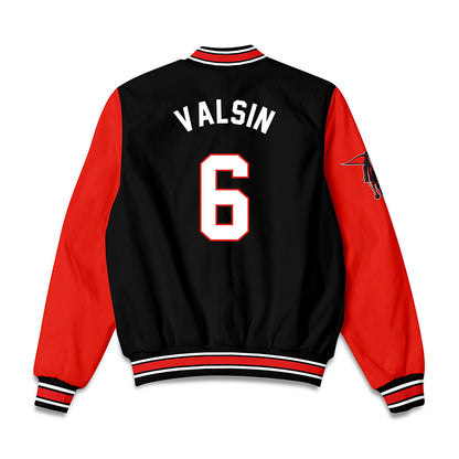 Texas Tech - NCAA Football : Kelby Valsin - Bomber Jacket