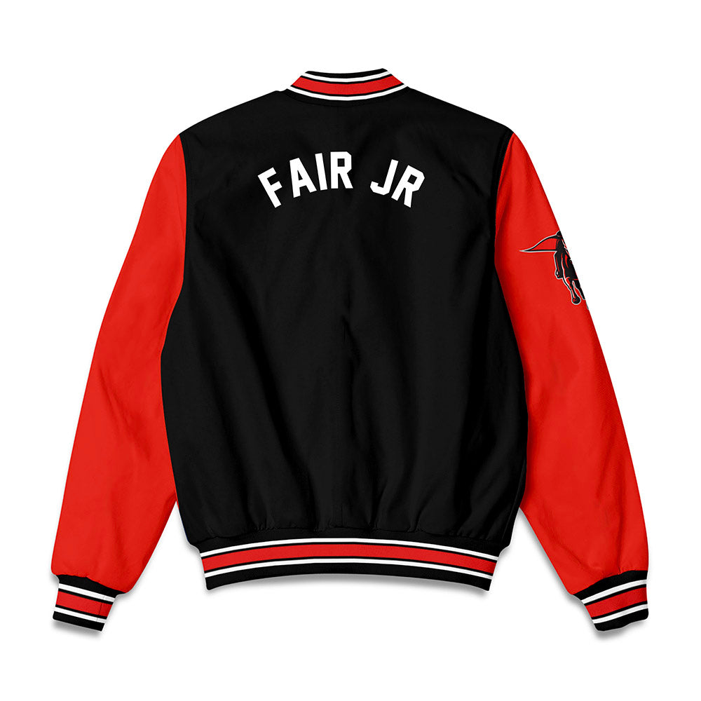 Texas Tech - NCAA Men's Track & Field : Brian Fair Jr - Bomber Jacket