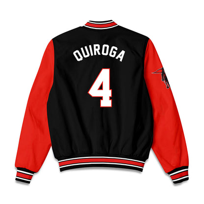 Texas Tech - NCAA Softball : Isabel Quiroga - Bomber Jacket-1