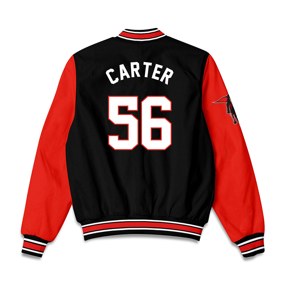 Texas Tech - NCAA Football : Davion Carter - Bomber Jacket
