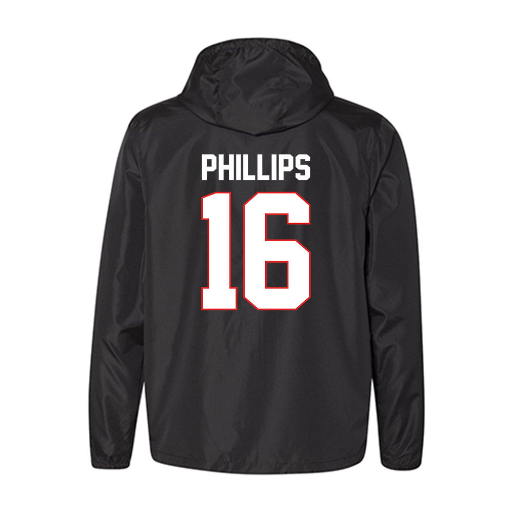 Texas Tech - NCAA Football : Holden Phillips - Windbreaker-1