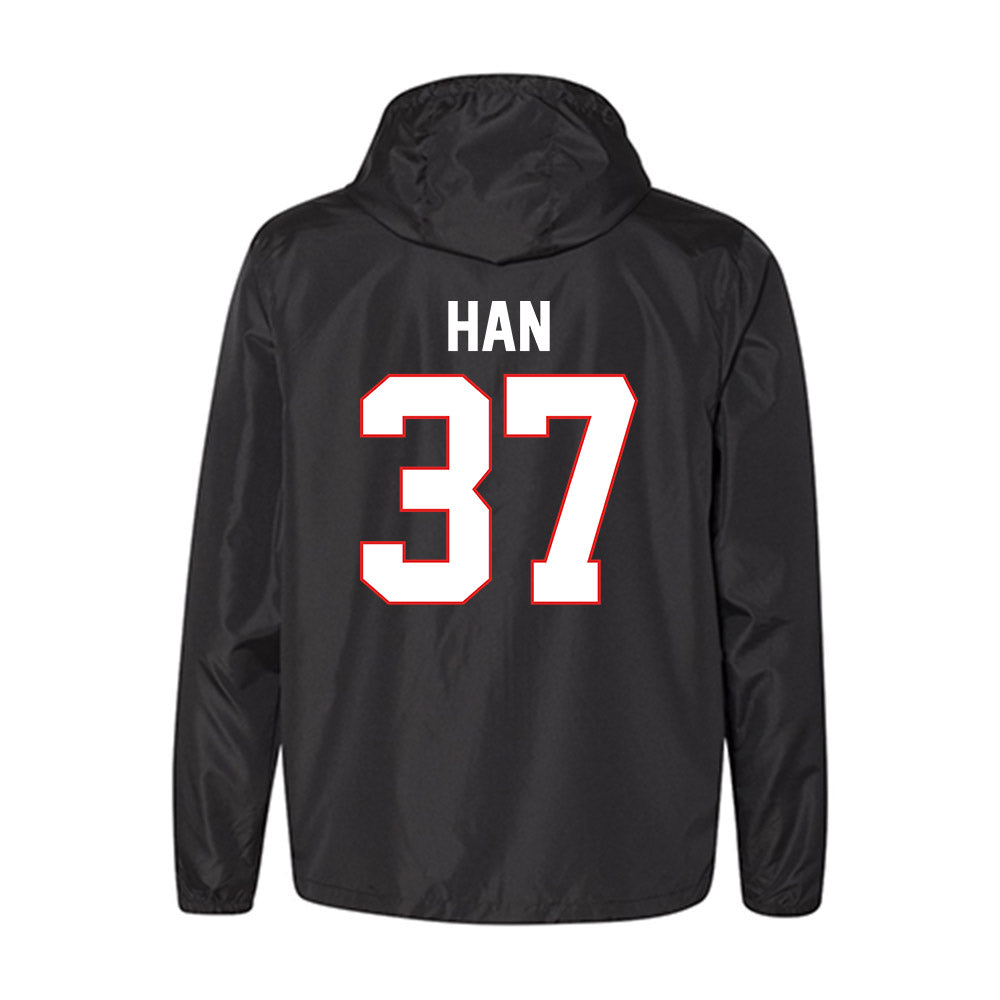 Texas Tech - NCAA Baseball : Heeryun Han - Windbreaker-1
