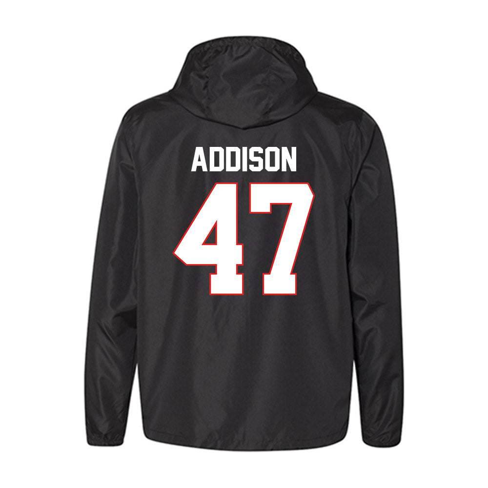 Texas Tech - NCAA Baseball : Logan Addison - Windbreaker-1