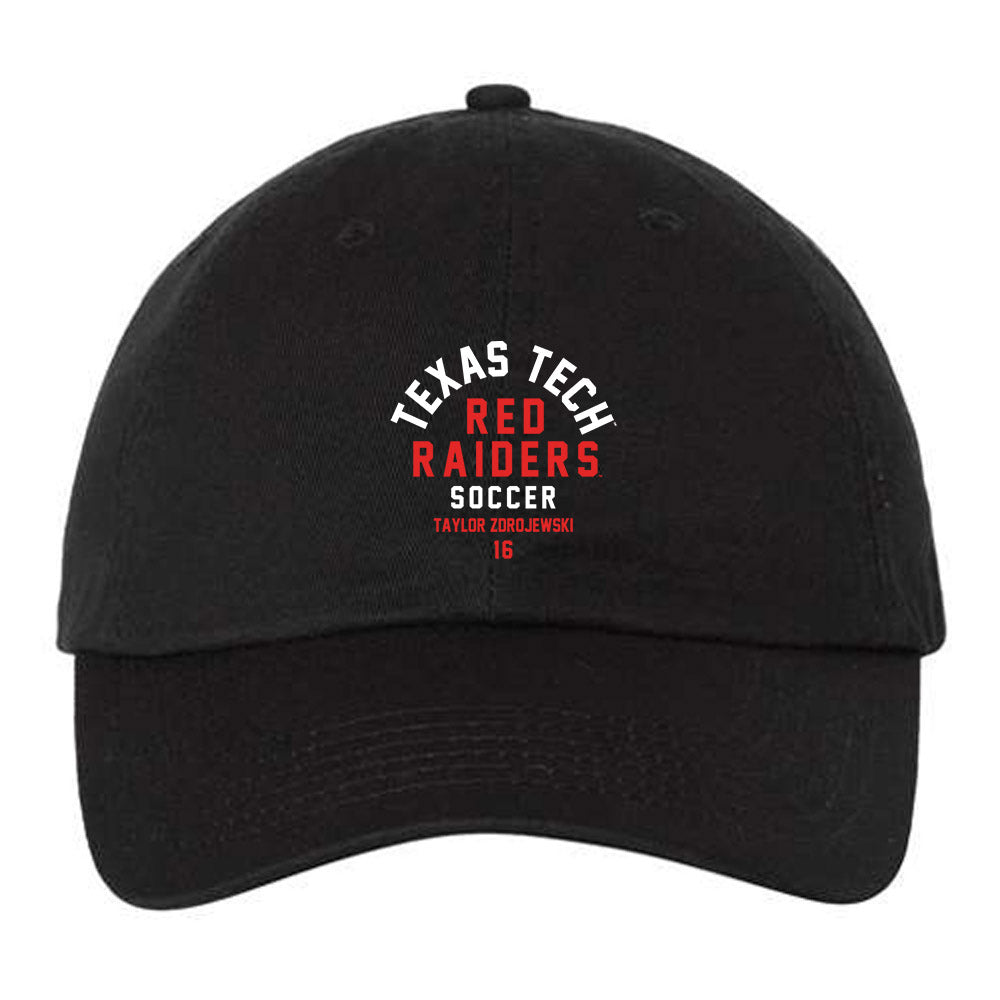 Texas Tech - NCAA Women's Soccer : Taylor Zdrojewski - Dad Hat-0