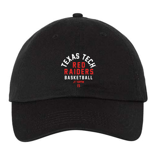 Texas Tech - NCAA Men's Basketball : JT Toppin - Dad Hat-0