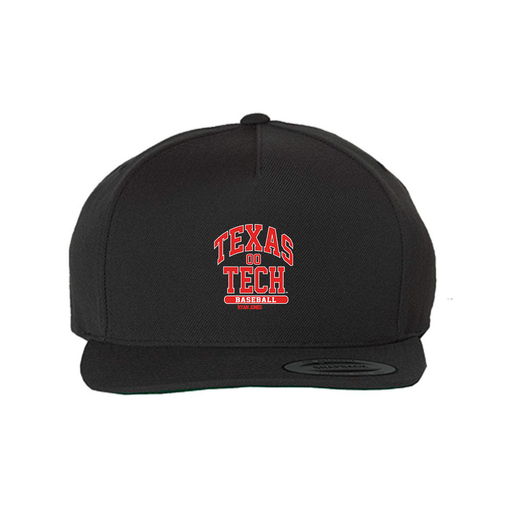 Texas Tech - NCAA Baseball : Ryan Jones - Snapback Hat