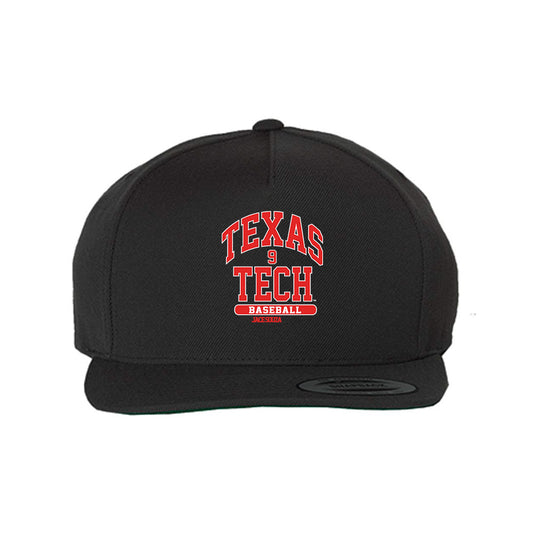 Texas Tech - NCAA Baseball : Jace Souza - Snapback Hat-0