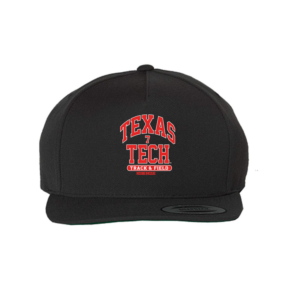 Texas Tech - NCAA Men's Track & Field : Nzube Ihezue - Snapback Hat-0