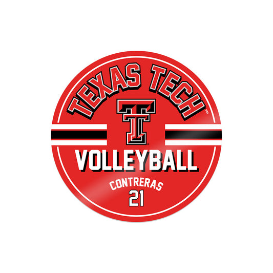 Texas Tech - NCAA Women's Volleyball : Emily Contreras - Sticker