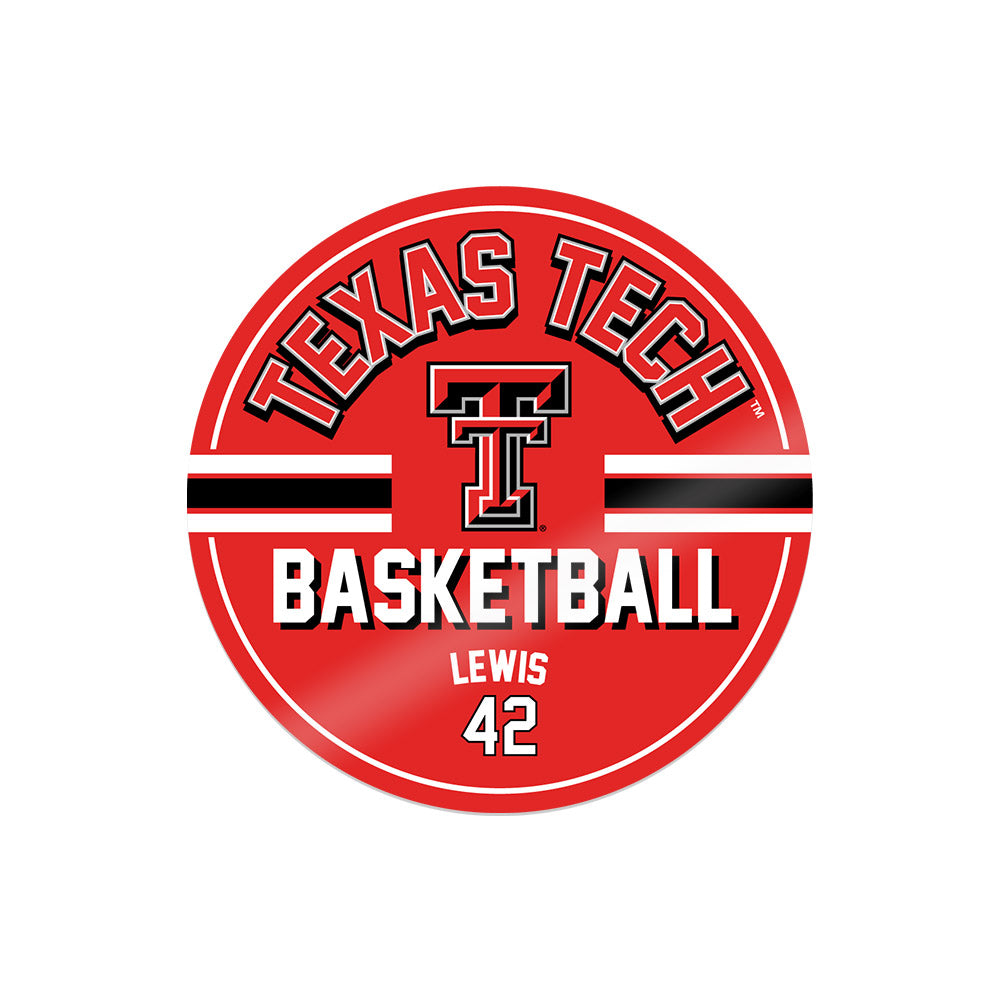Texas Tech - NCAA Women's Basketball : Jazmaine Lewis - Sticker