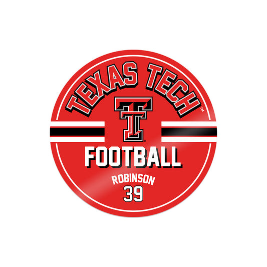 Texas Tech - NCAA Football : Charles Robinson - Sticker