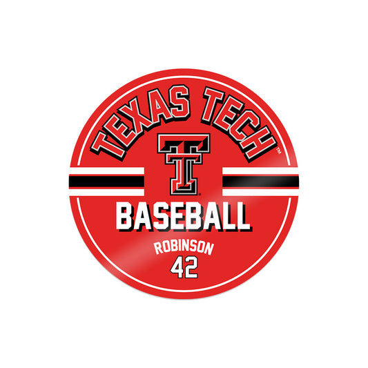 Texas Tech - NCAA Baseball : Kyle Robinson - Sticker