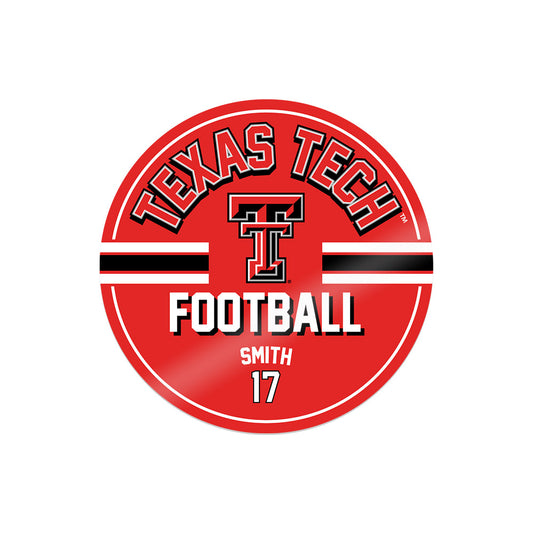 Texas Tech - NCAA Football : Isaac Smith - Sticker