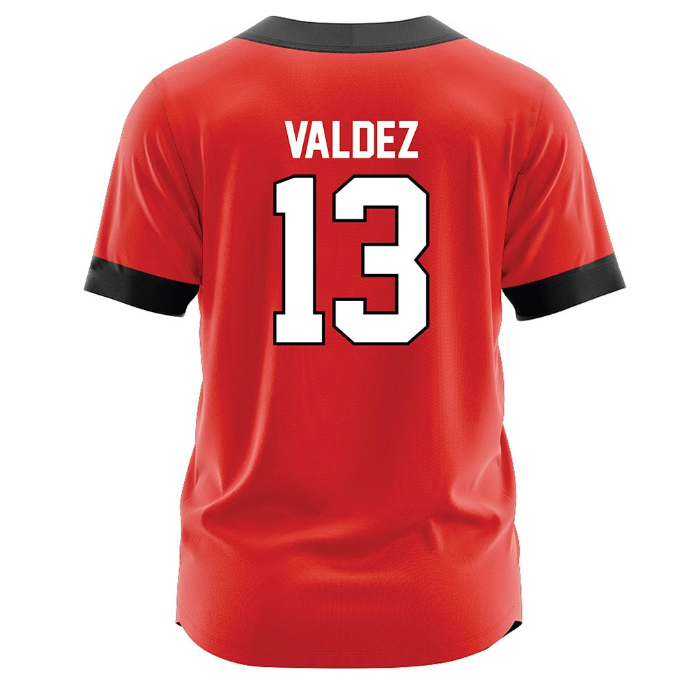 Texas Tech - NCAA Softball : Victoria Valdez - Jersey-1
