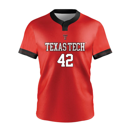 Texas Tech - NCAA Softball : Mihyia Davis - Jersey-0