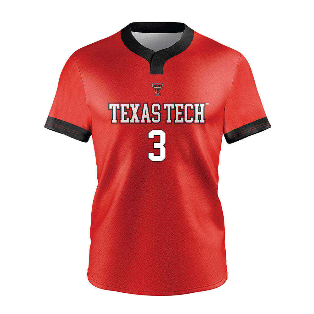 Texas Tech - NCAA Softball : Makayla Garcia - Jersey-0