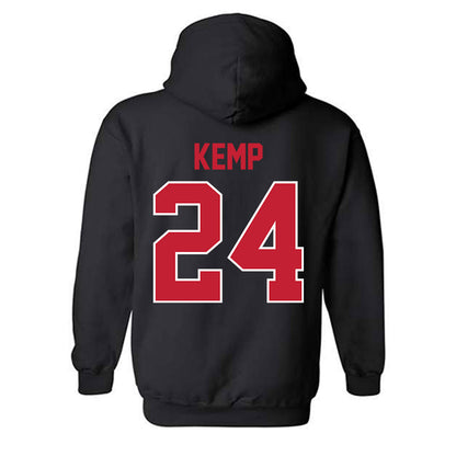 Georgia - NCAA Women's Volleyball : Kendal Kemp - Classic Shersey Hooded Sweatshirt-1