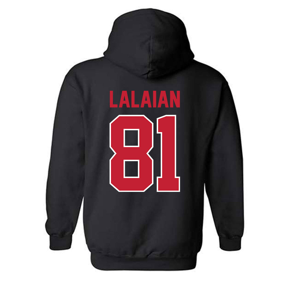 Georgia - NCAA Football : David Lalaian - Classic Shersey Hooded Sweatshirt-1