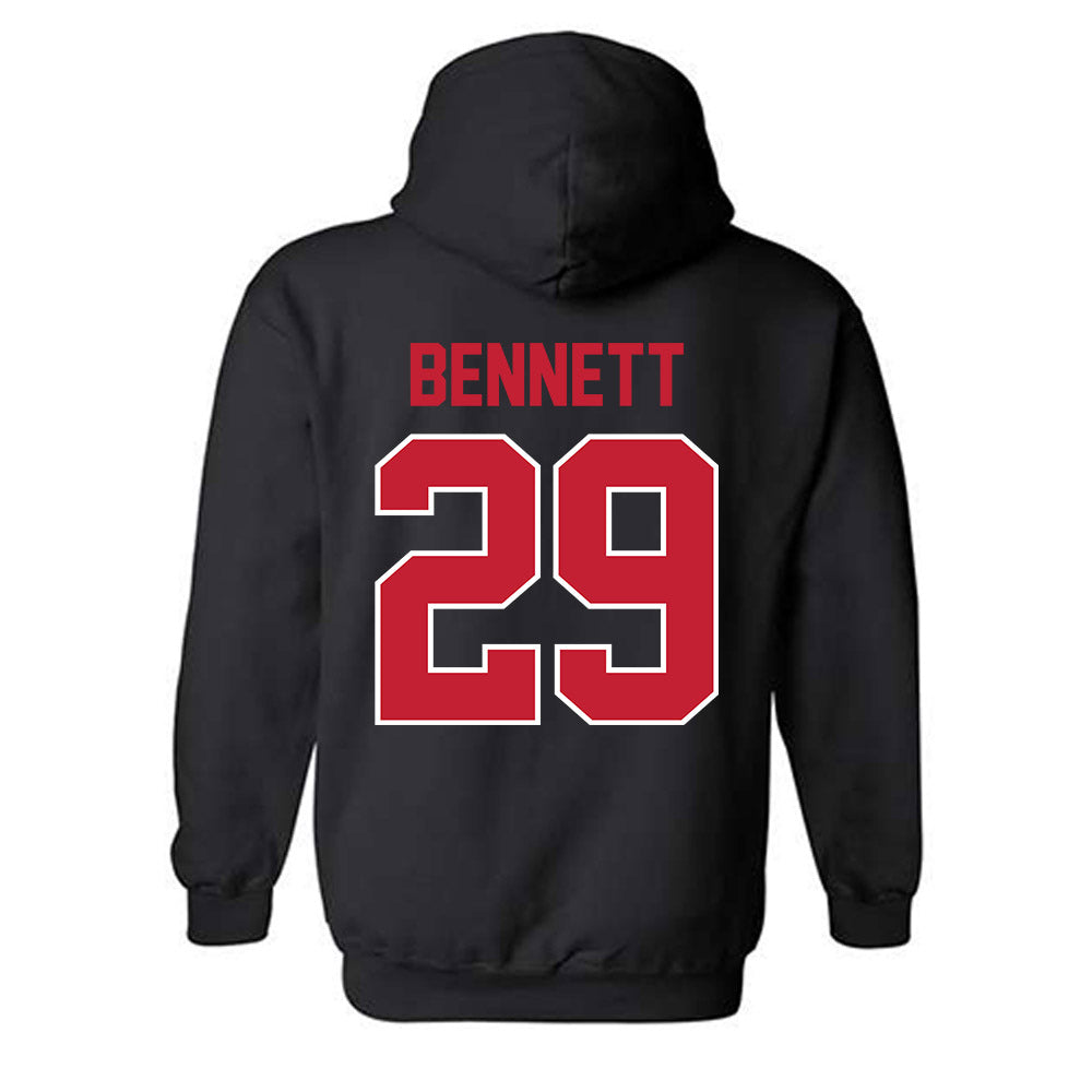 Georgia - NCAA Football : Luke Bennett - Classic Shersey Hooded Sweatshirt-1