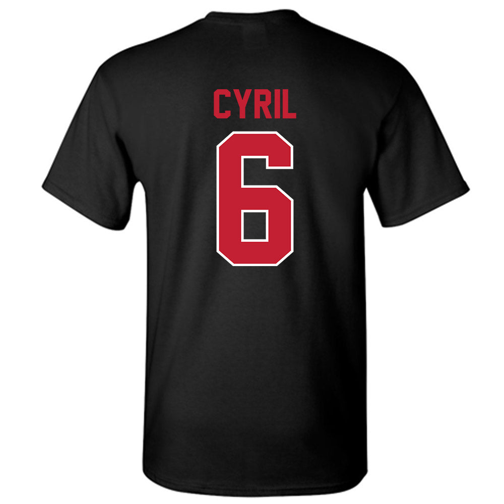 Georgia - NCAA Men's Basketball : Somtochukwu Cyril - Classic Shersey T-Shirt-1