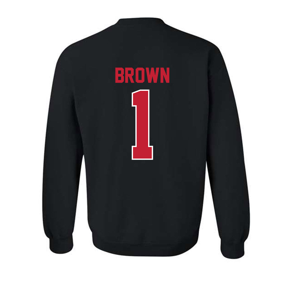 Georgia - NCAA Women's Soccer : Jordan Brown - Classic Shersey Crewneck Sweatshirt-1