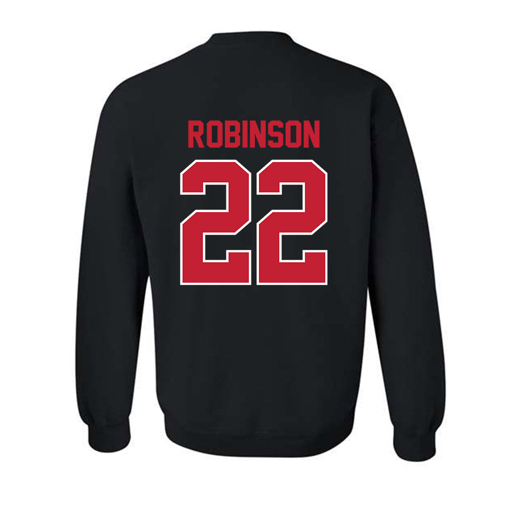 Georgia - NCAA Football : Branson Robinson - Classic Shersey Crewneck Sweatshirt-1