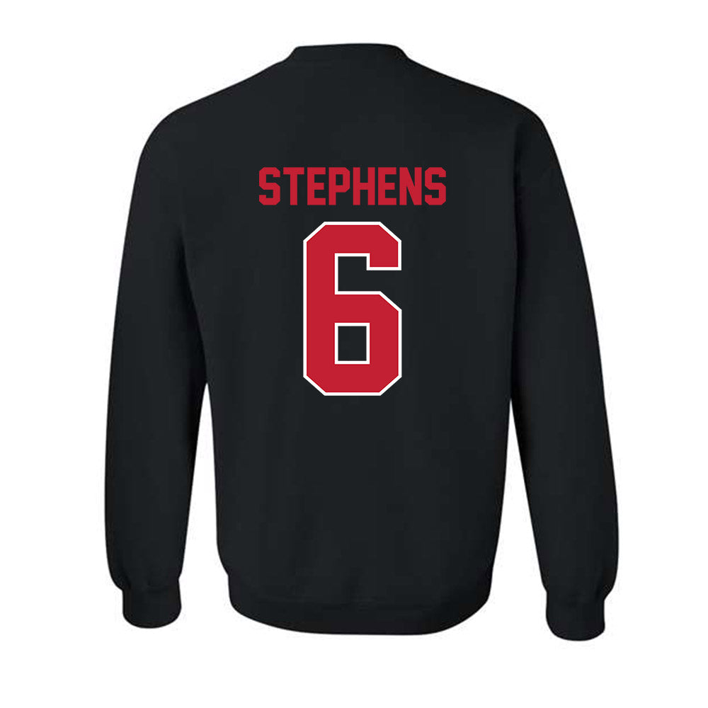 Georgia - NCAA Baseball : Jordan Stephens - Classic Shersey Crewneck Sweatshirt-1