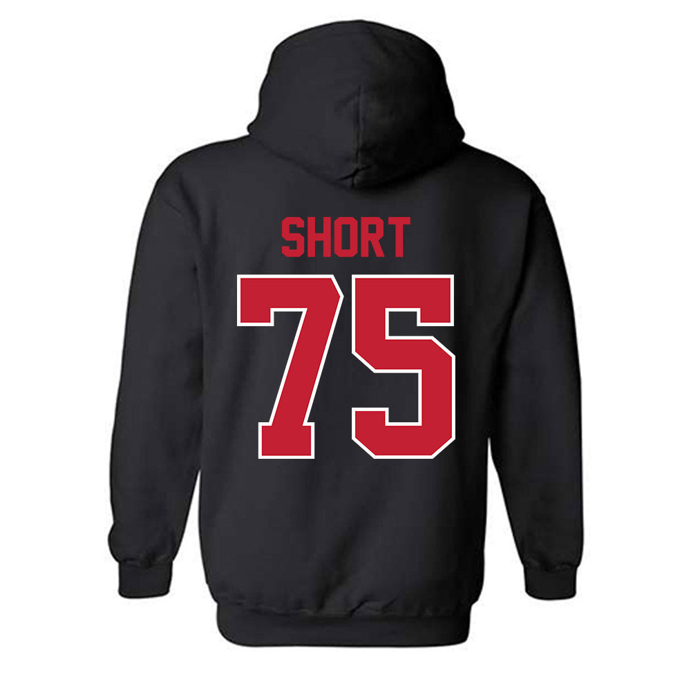 Georgia - NCAA Football : Mason Short - Classic Shersey Hooded Sweatshirt-1