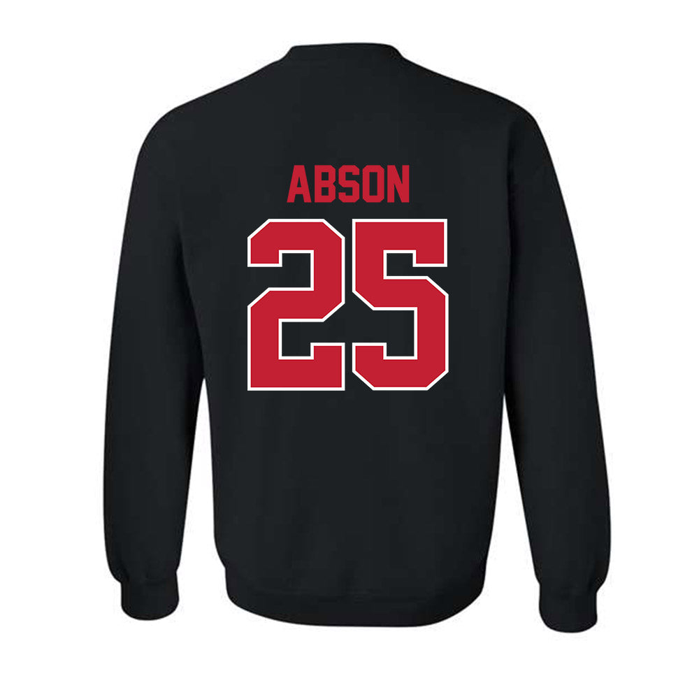 Georgia - NCAA Men's Basketball : Justin Abson - Classic Shersey Crewneck Sweatshirt-1