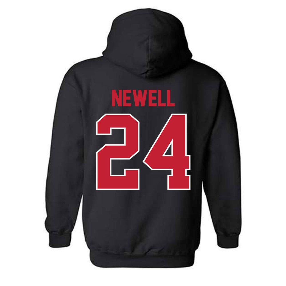 Georgia - NCAA Men's Basketball : Jaden Newell - Classic Shersey Hooded Sweatshirt-1