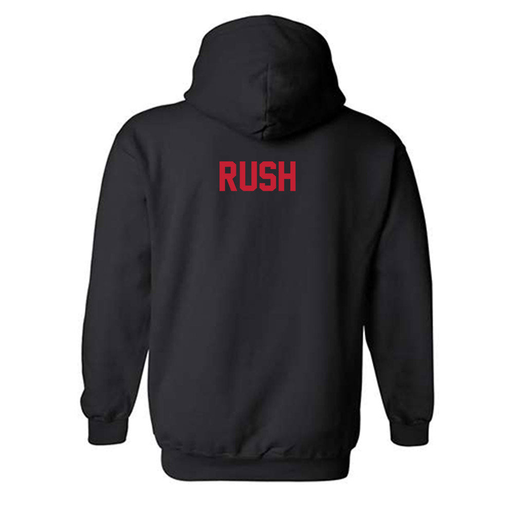 Georgia - NCAA Women's Track & Field : Ella Rush - Classic Shersey Hooded Sweatshirt-1
