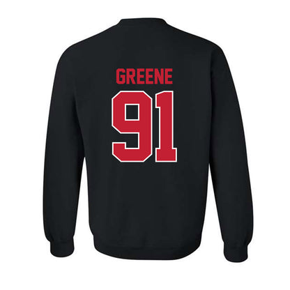 Georgia - NCAA Football : Justin Greene - Classic Shersey Crewneck Sweatshirt-1