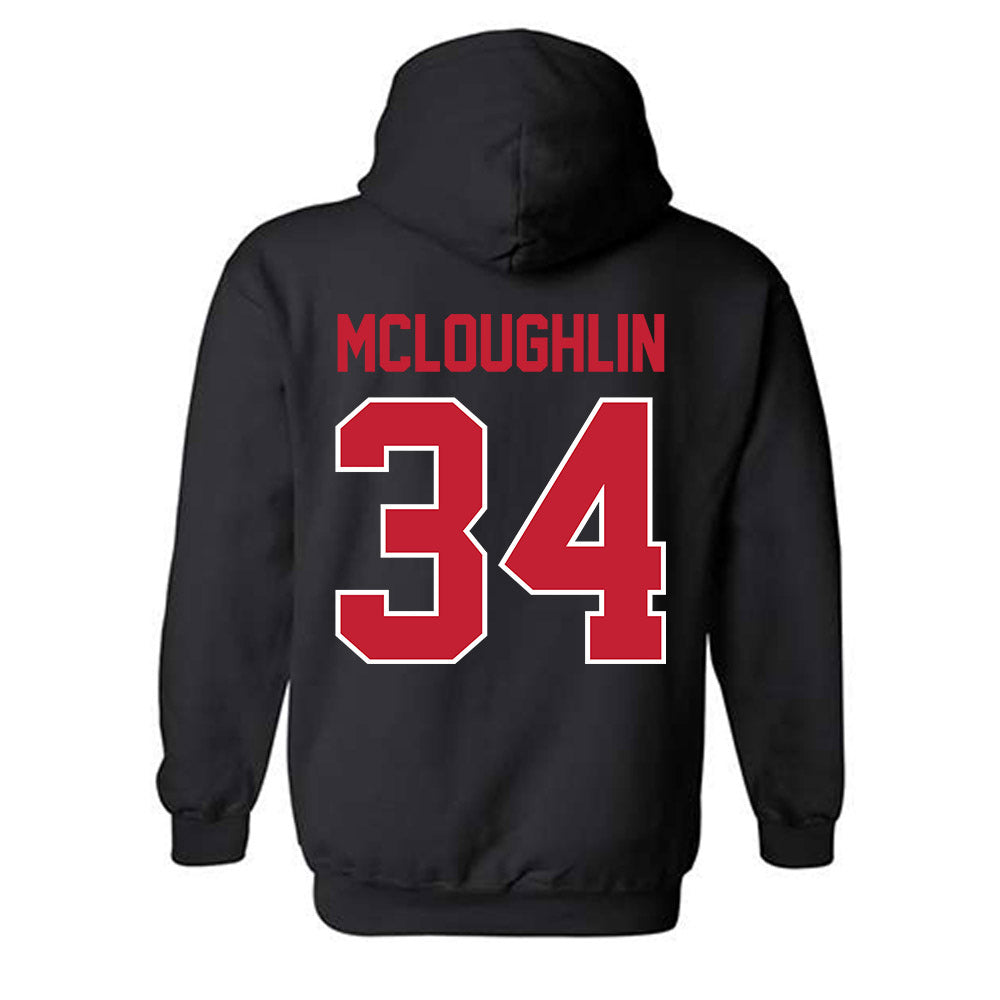 Georgia - NCAA Baseball : Tyler McLoughlin - Classic Shersey Hooded Sweatshirt-1