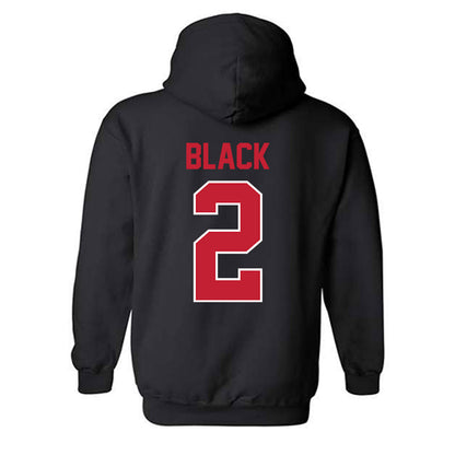 Georgia - NCAA Baseball : Ryan Black - Classic Shersey Hooded Sweatshirt-1