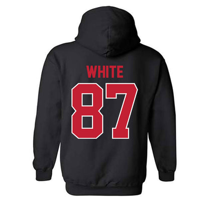 Georgia - NCAA Football : Jordan White - Classic Shersey Hooded Sweatshirt-1