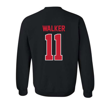 Georgia - NCAA Football : Jalon Walker - Classic Shersey Crewneck Sweatshirt-1