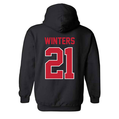 Georgia - NCAA Women's Soccer : Devon Winters - Classic Shersey Hooded Sweatshirt-1