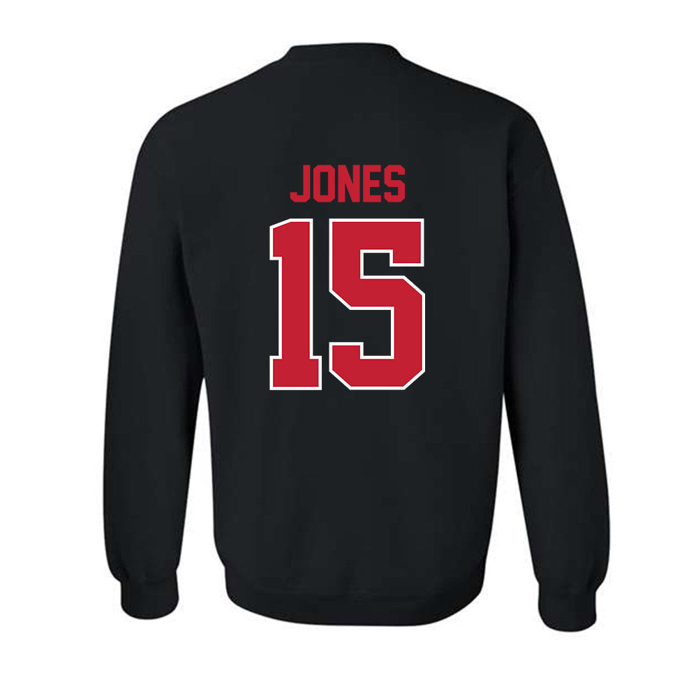 Georgia - NCAA Football : Demello Jones - Classic Shersey Crewneck Sweatshirt-1