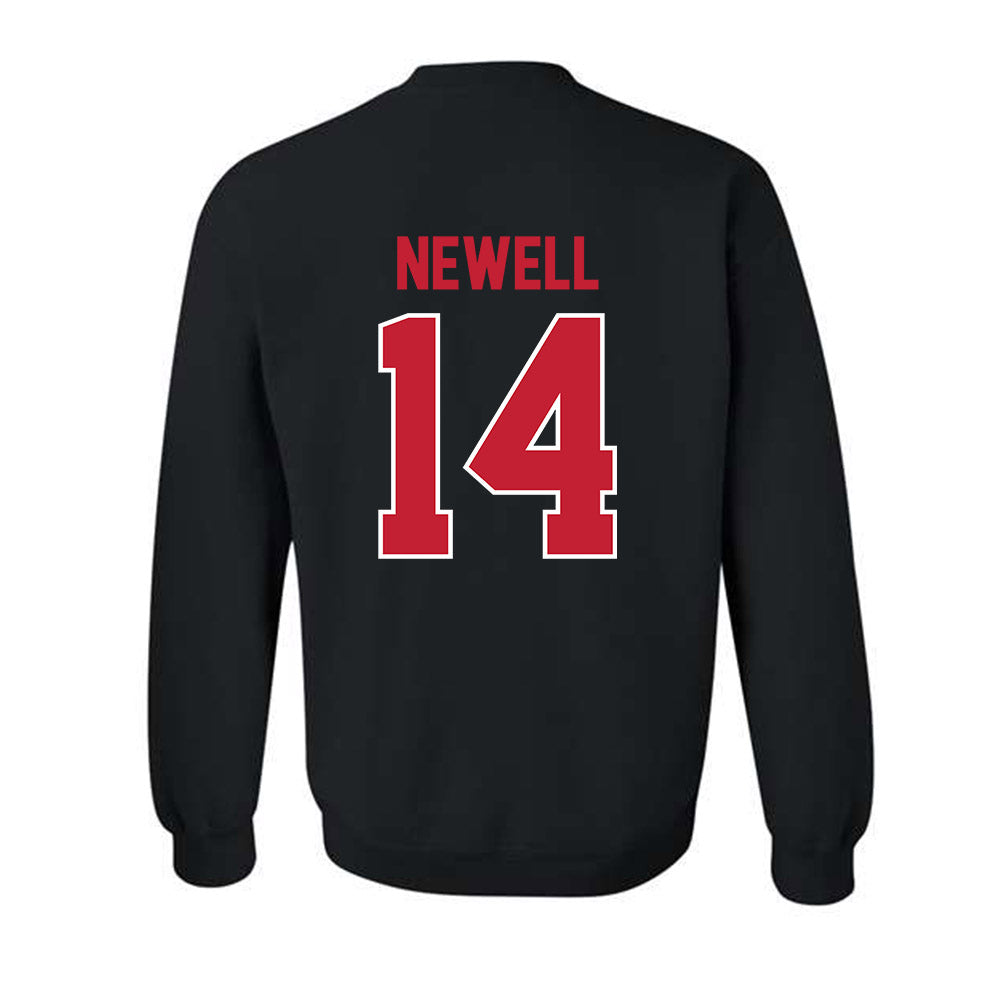 Georgia - NCAA Men's Basketball : Asa Newell - Classic Shersey Crewneck Sweatshirt-1