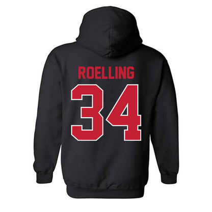 Georgia - NCAA Softball : Randi Roelling - Classic Shersey Hooded Sweatshirt-1