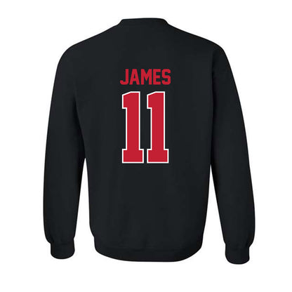 Georgia - NCAA Men's Basketball : dylan james - Classic Shersey Crewneck Sweatshirt-1