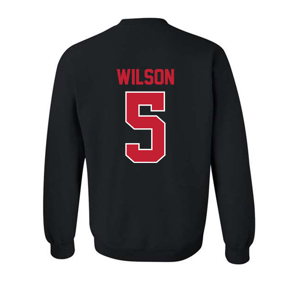 Georgia - NCAA Football : Raylen Wilson - Classic Shersey Crewneck Sweatshirt-1