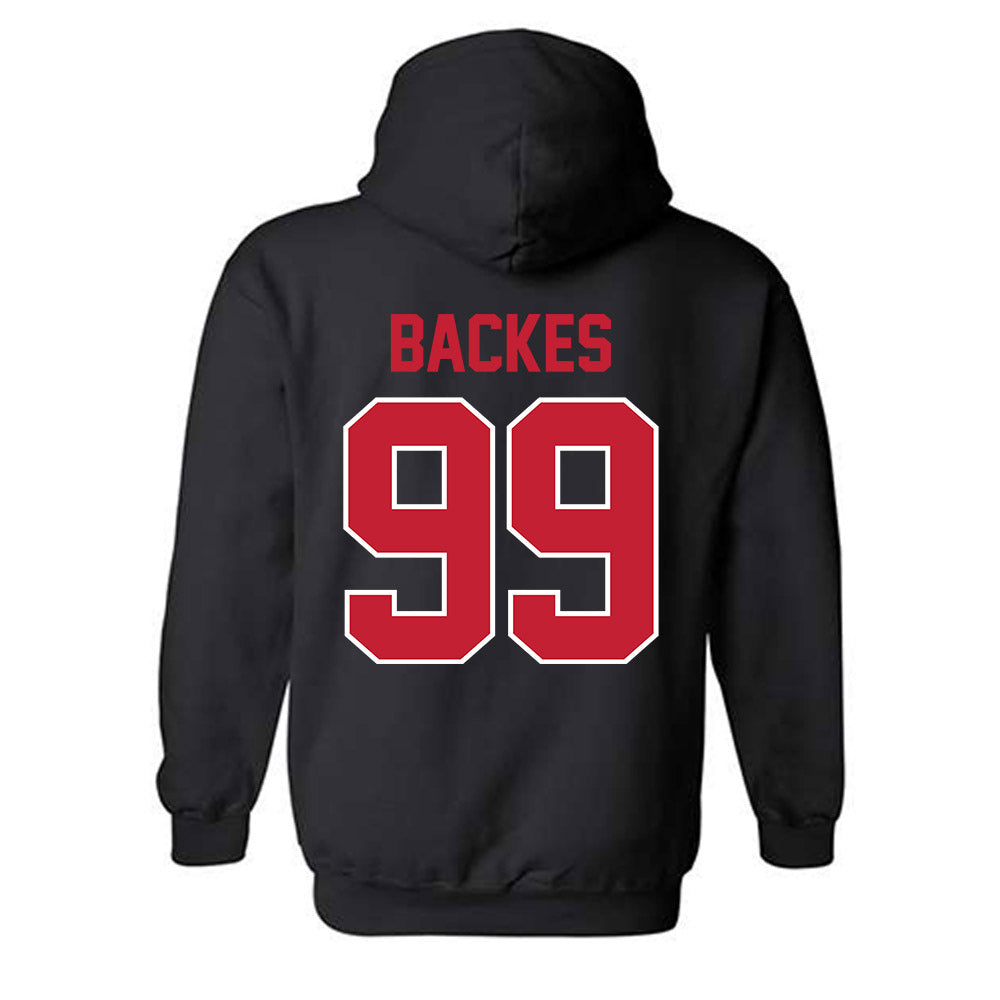 Georgia - NCAA Softball : Lilli Backes - Classic Shersey Hooded Sweatshirt-1