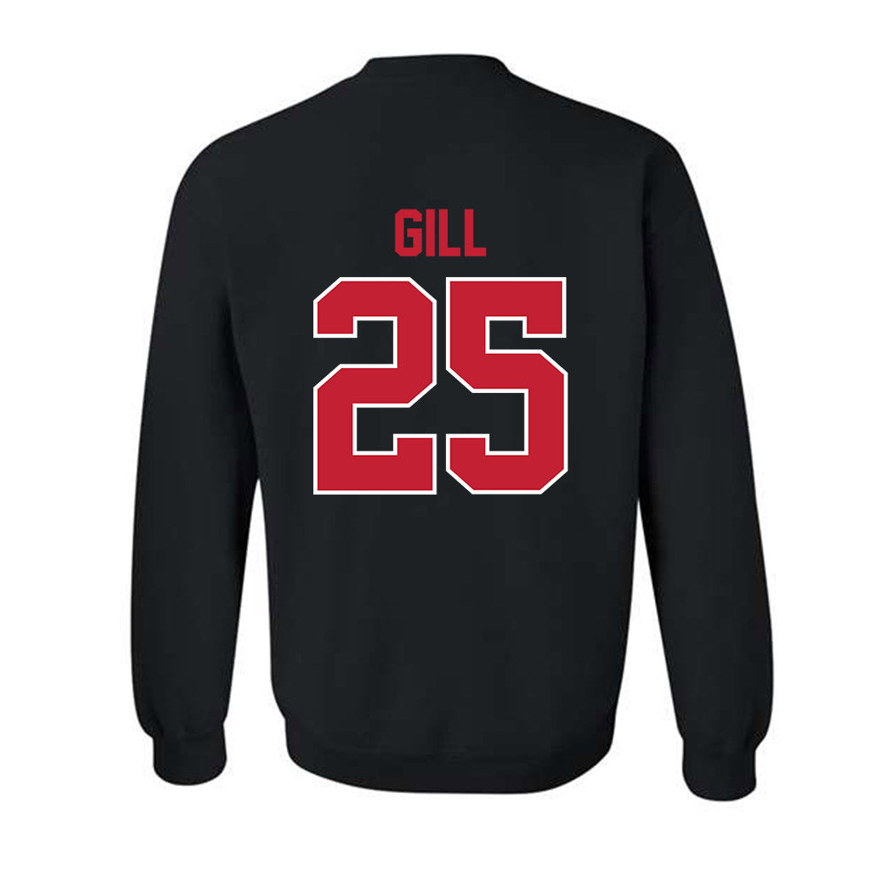 Georgia - NCAA Football : Collin Gill - Classic Shersey Crewneck Sweatshirt-1