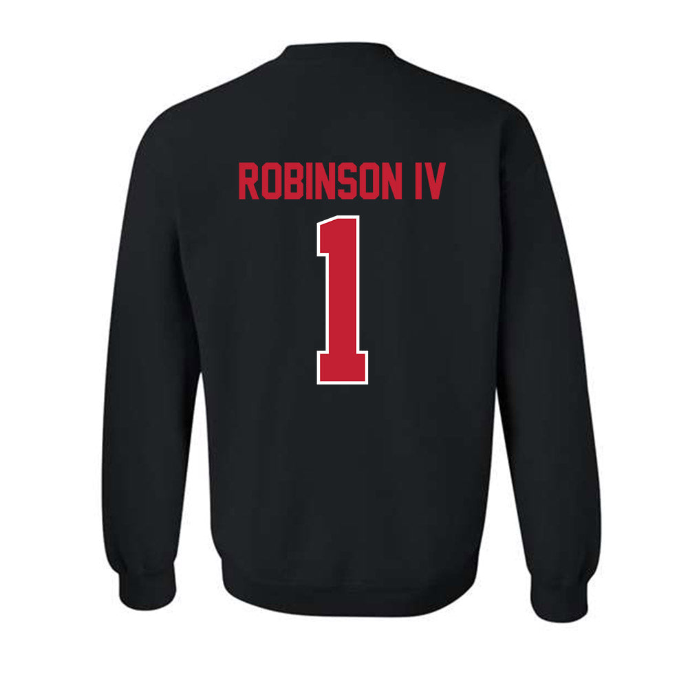 Georgia - NCAA Football : Ellis Robinson IV - Classic Shersey Crewneck Sweatshirt-1