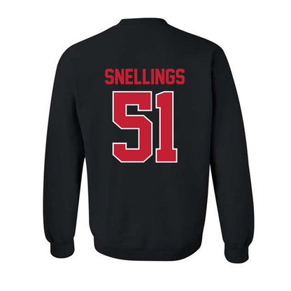 Georgia - NCAA Football : Will Snellings - Classic Shersey Crewneck Sweatshirt-1