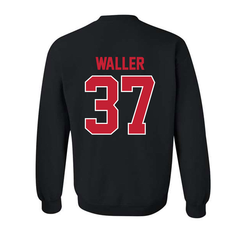 Georgia - NCAA Football : Henry Waller - Classic Shersey Crewneck Sweatshirt-1