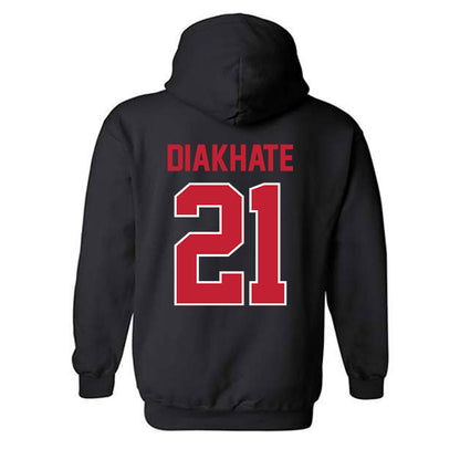 Georgia - NCAA Women's Basketball : Fatima Diakhate - Classic Shersey Hooded Sweatshirt-1