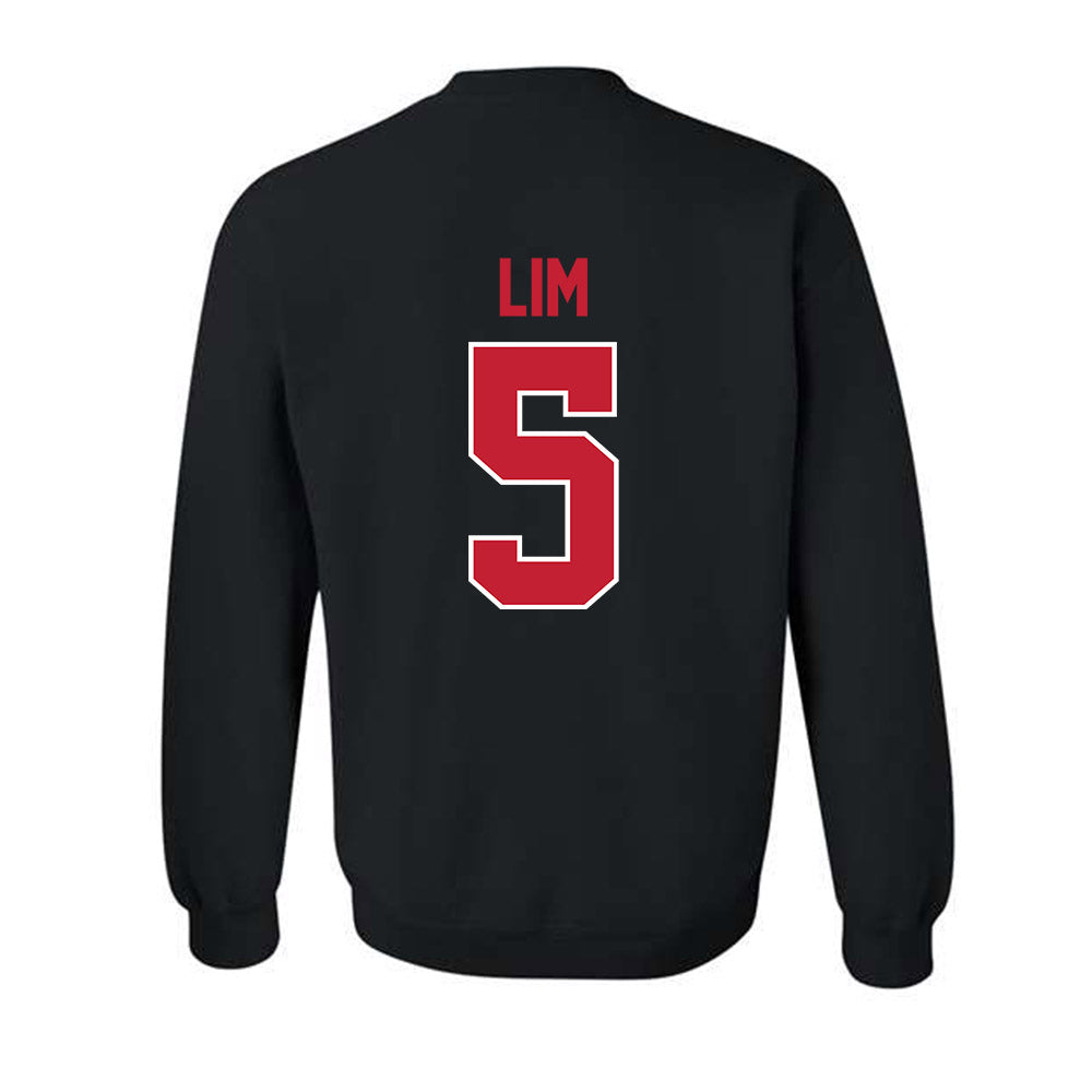 Georgia - NCAA Women's Volleyball : Makena Lim - Classic Shersey Crewneck Sweatshirt-1